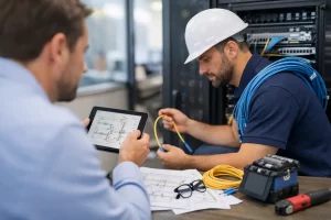 Installation fibre entreprise: bien la préparer